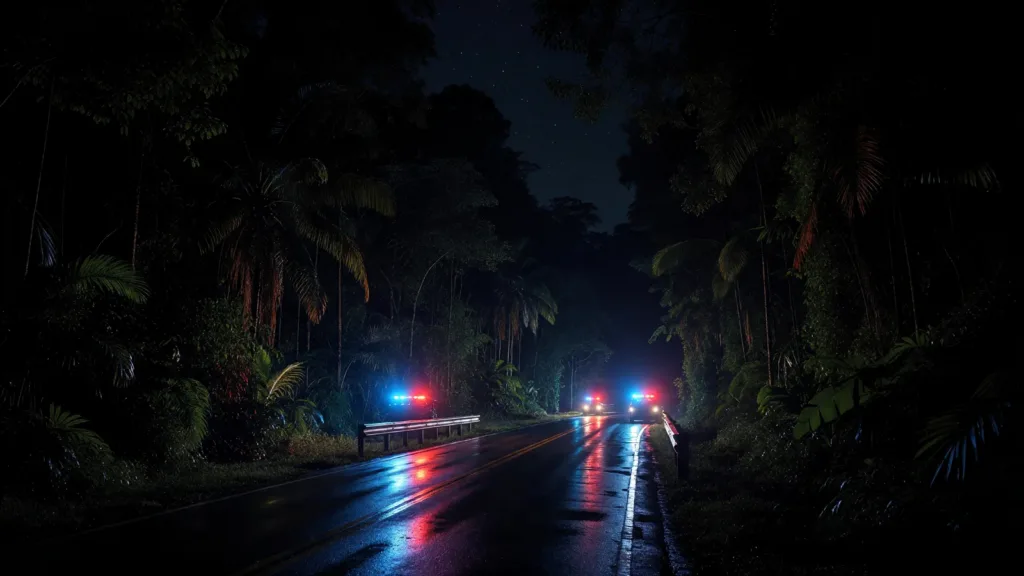 Kourou : deux morts et treize blessés dans une collision entre un minibus et deux voitures sur la RN1