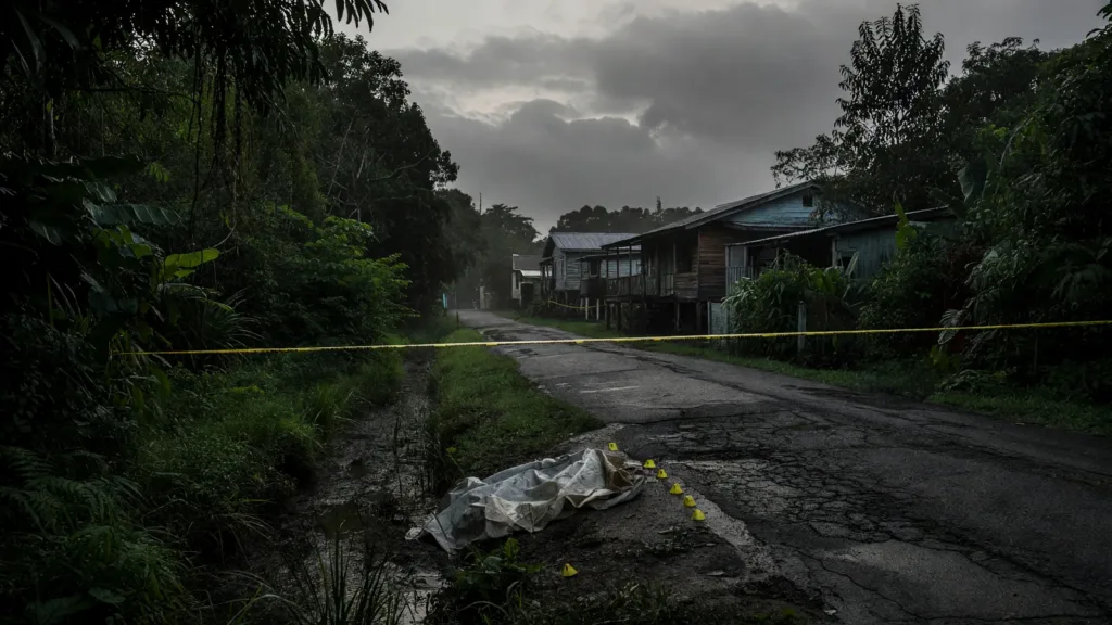 Kourou : enquête pour meurtre ouverte après la découverte du corps d'un homme enroulé dans une bâche