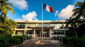 Kourou : la Police Nationale 973 tient un stand de recrutement auprès des lycéens