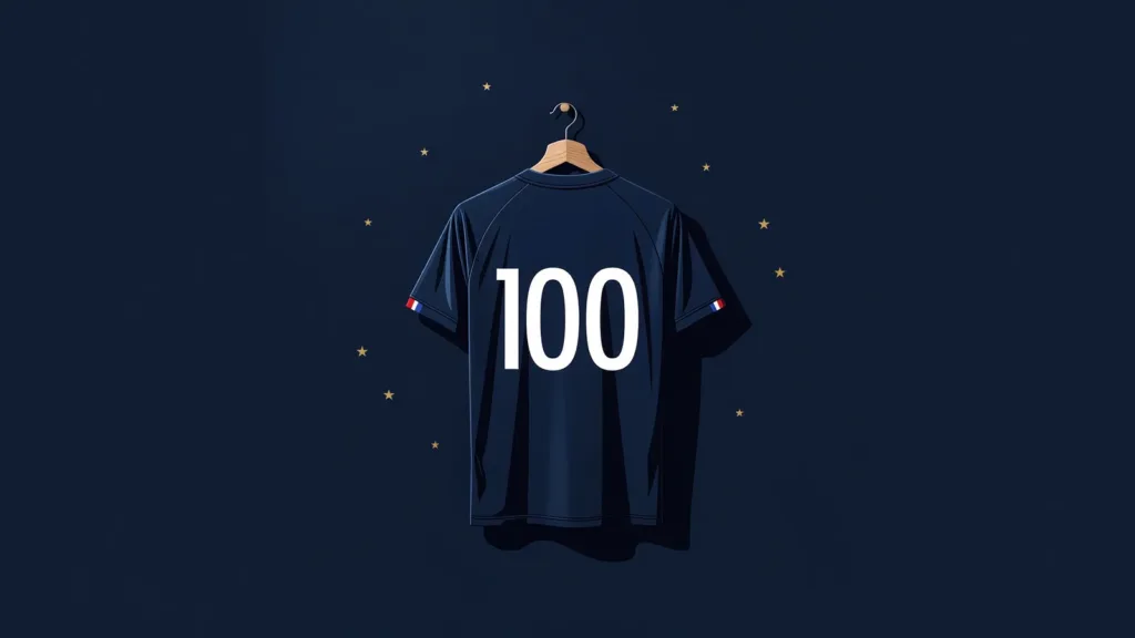 Kylian Mbappé fête sa 100e sélection en Bleus contre l'Irak