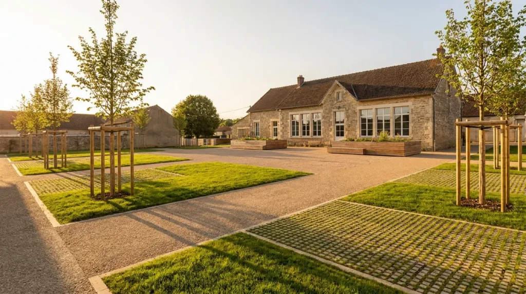 La Chapelle-Bâton : l'école rénovée et végétalisée inaugurée avec 50 000 € du Fonds vert