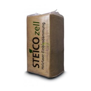 Laine de bois vrac à souffler Steico Zell