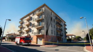 Le Cannet : 90 personnes évacuées après un incendie dans le parking d’un immeuble