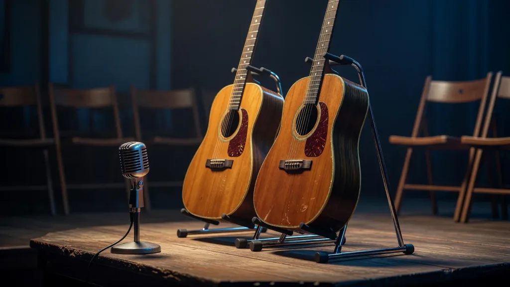 Le duo Vinyl Folk a conquis le public de Mende avec un voyage musical dans les années 60-70
