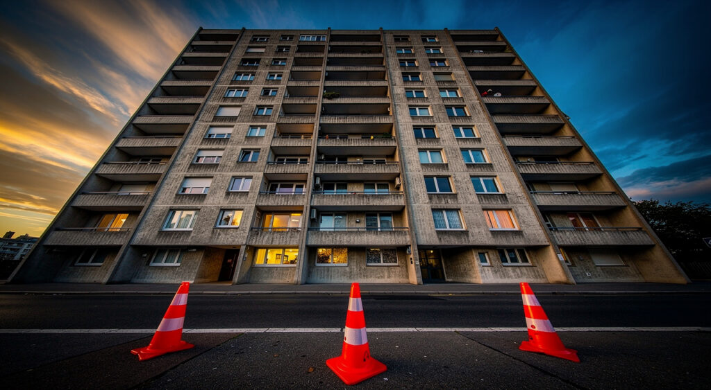 Le Havre : un différend entre voisins rue d'Austerlitz mobilise les CRS