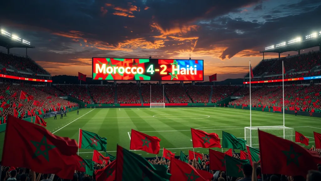 Le Maroc valide son ticket pour les 16es, Hakimi en chef d'orchestre