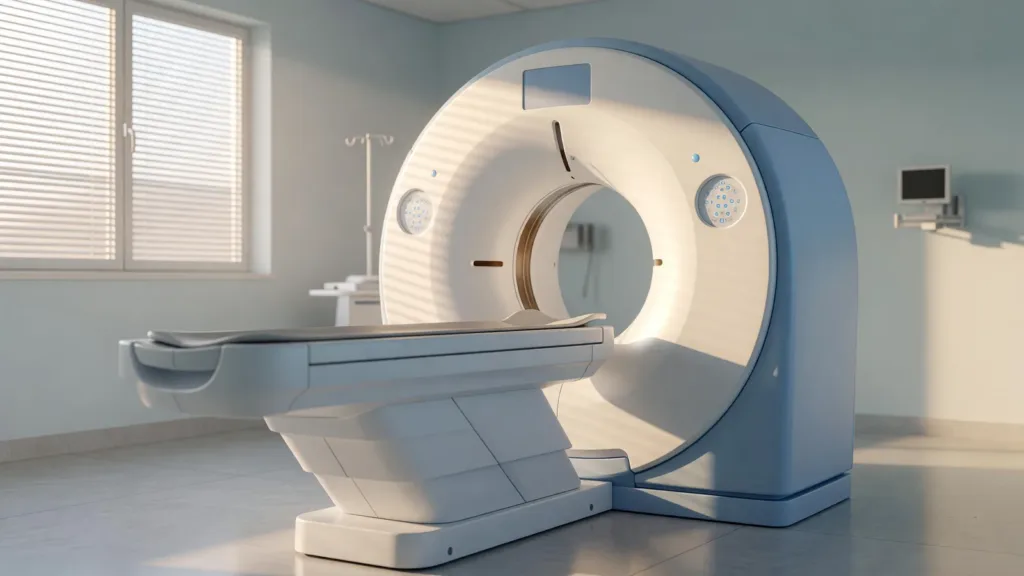 Le préfet du Calvados inaugure le nouveau scanner et la Maison France Santé au CH de Vire