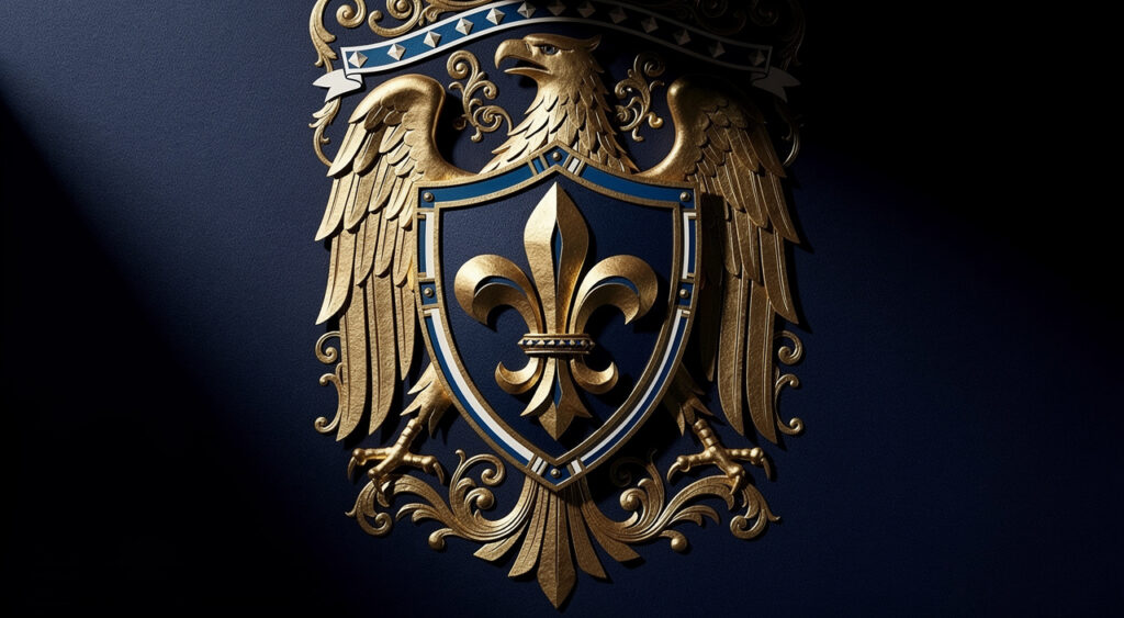 Le Puy-en-Velay FC présente son nouveau logo aigle et lys aux Halles