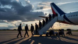 Le XV de France pose ses valises à Brisbane avant le choc contre les All Blacks