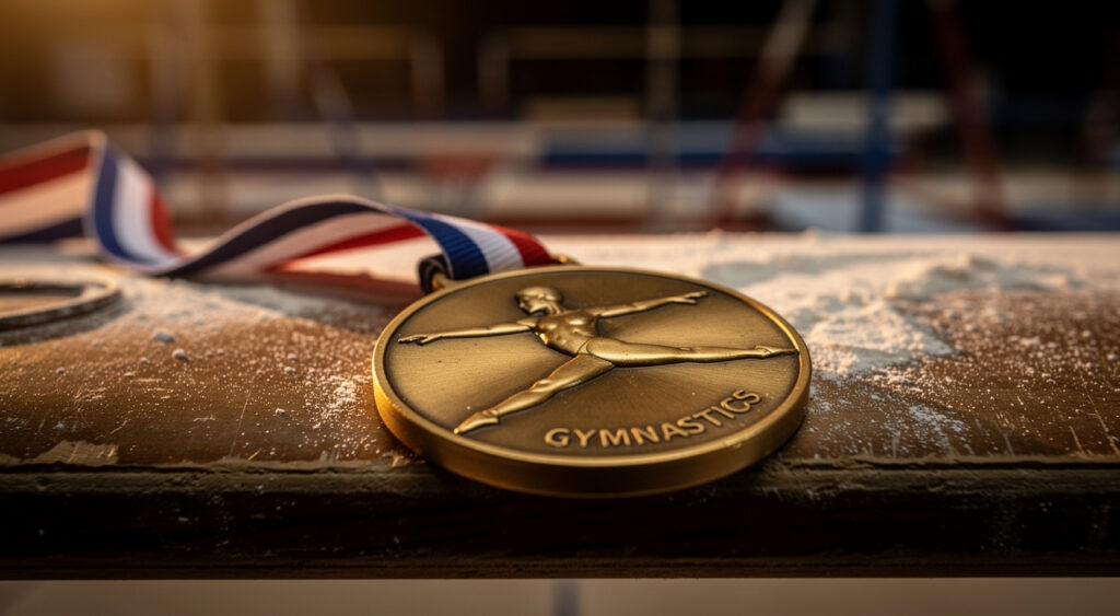 Léane Thonnel décroche le bronze à la poutre aux Championnats de France élite