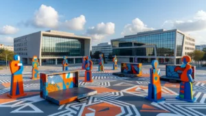 Les Invités 2026 : les arts de la rue s&rsquo;installent place Goujon pour la 2e journée à Villeurbanne