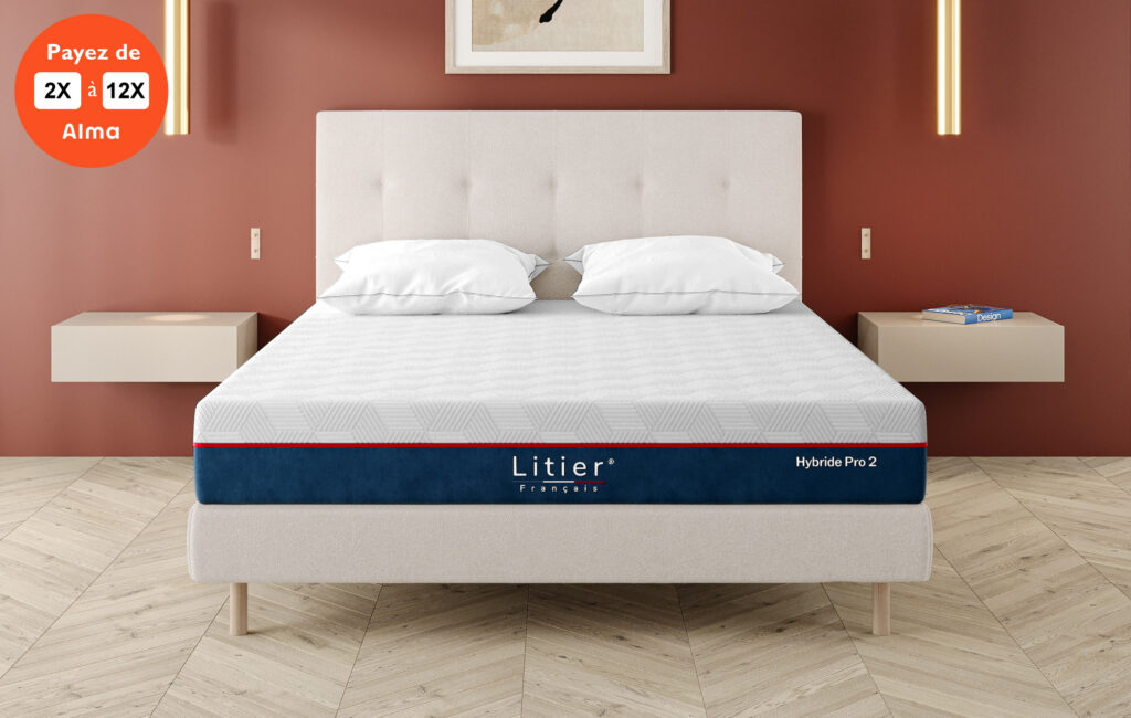 Litier Français Matelas Hybride II
