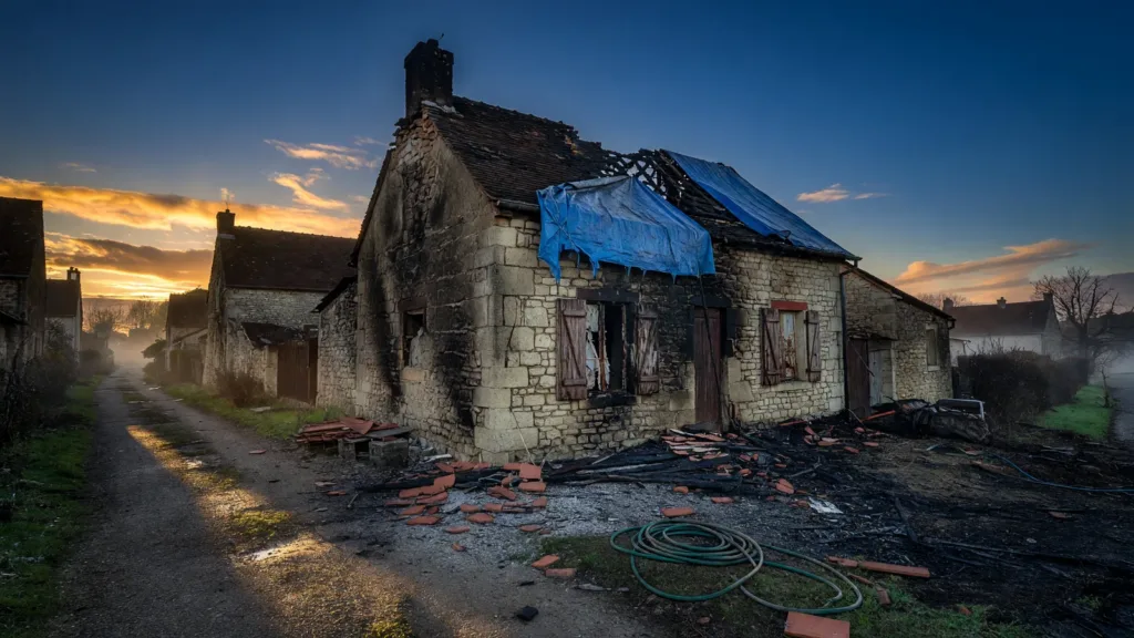 Loir-et-Cher : une maison frappée par la foudre et incendiée à Savigny-sur-Braye lors des orages du 27 juin