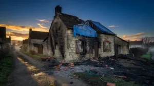 Loir-et-Cher : une maison frappée par la foudre et incendiée à Savigny-sur-Braye lors des orages du 27 juin