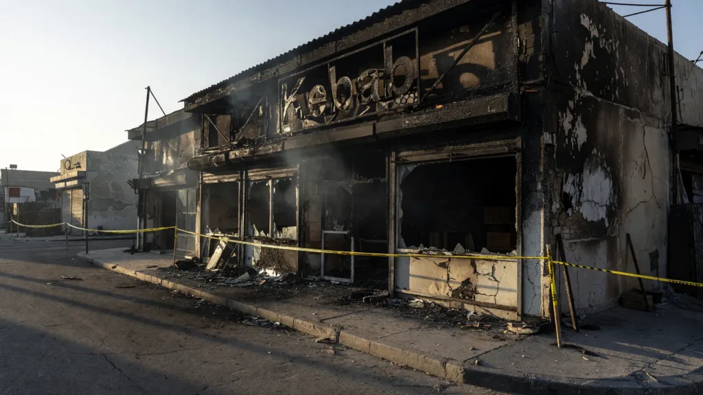 Loire-Atlantique : plusieurs commerces détruits par des incendies simultanés, la piste criminelle privilégiée