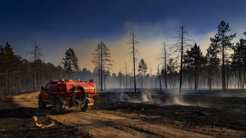 Lot-et-Garonne : des agriculteurs en renfort face aux incendies de canicule