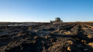 Lot-et-Garonne : une machine agricole provoque un nouvel incendie de champ à Laugnac