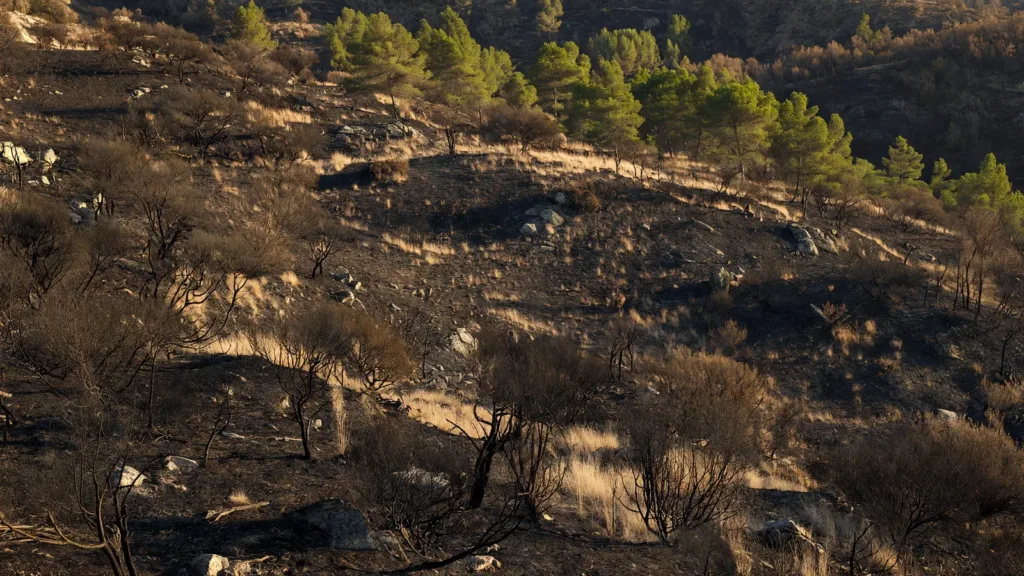 Lozère : un incendie de broussailles maîtrisé après avoir brûlé 3 hectares à Saint-André-de-Lancize