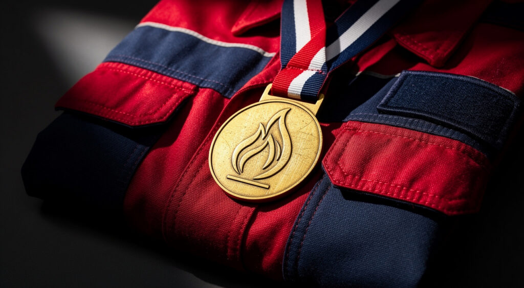 Lure : deux pompiers marnais champions de France de triathlon, un troisième contraint à l'abandon