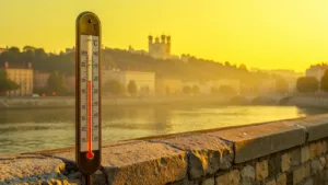 Lyon : record de chaleur pour juin battu avec 38,9°C, canicule et vigilance orages dans le Rhône