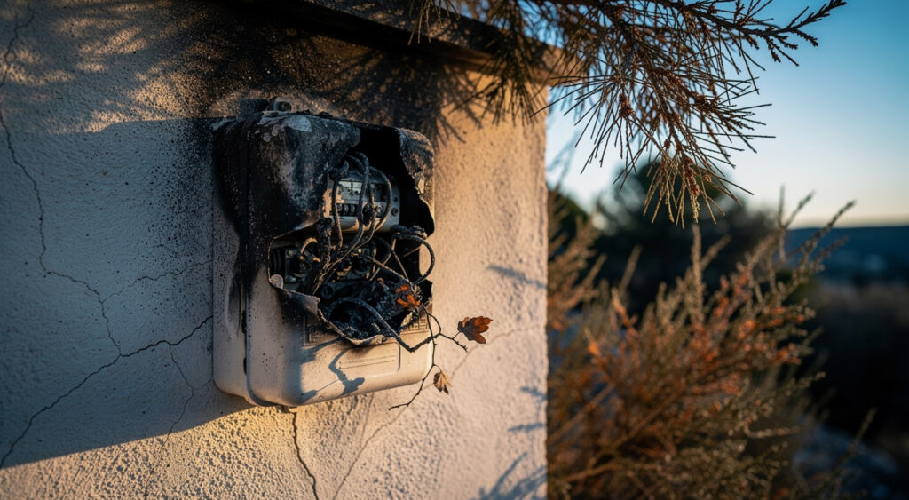 Mandelieu : incendie sur un compteur électrique, 65 foyers privés d'électricité