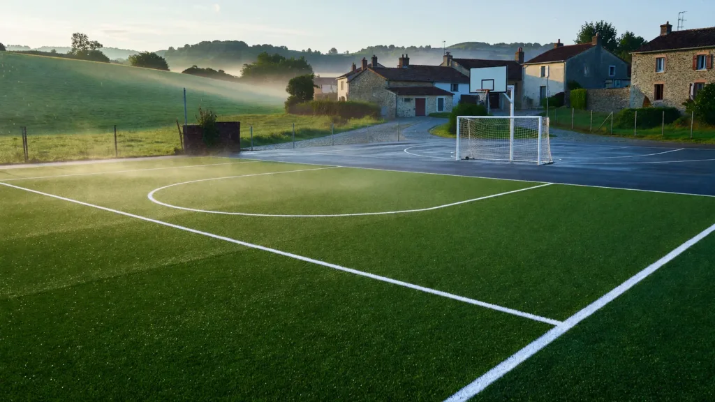 Marcilly-sur-Tille : le nouveau terrain multisport inauguré avec le soutien de l'État