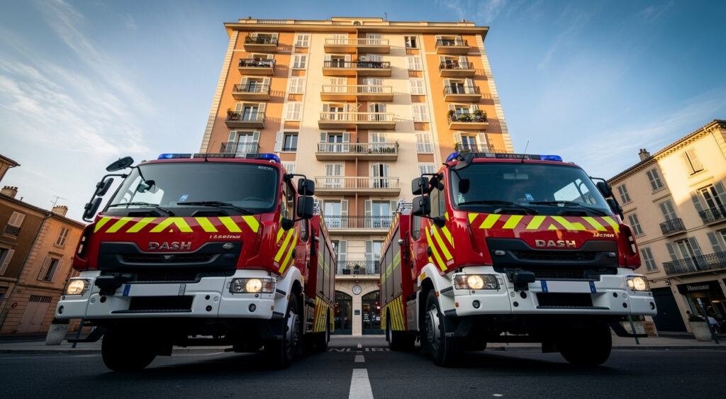 Marseille 10e : incendie maîtrisé dans une résidence senior, deux hospitalisées