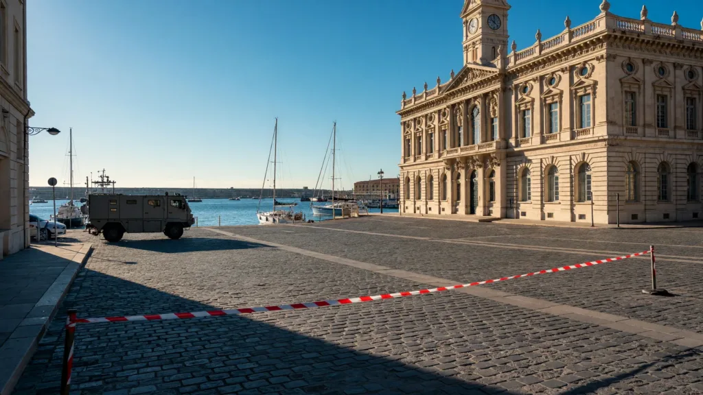 Marseille : fin de l'alerte au colis suspect devant l'hôtel de Ville sur le Vieux-Port