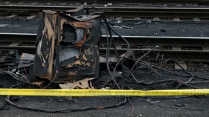 Marseille : incendie près des voies à Saint-Louis-les-Aygalades, trafic TER interrompu jusqu&rsquo;en soirée