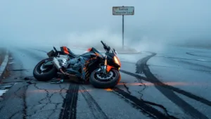 Mauguio : une motarde grièvement blessée dans une collision sur l&rsquo;avenue Théophile Luce