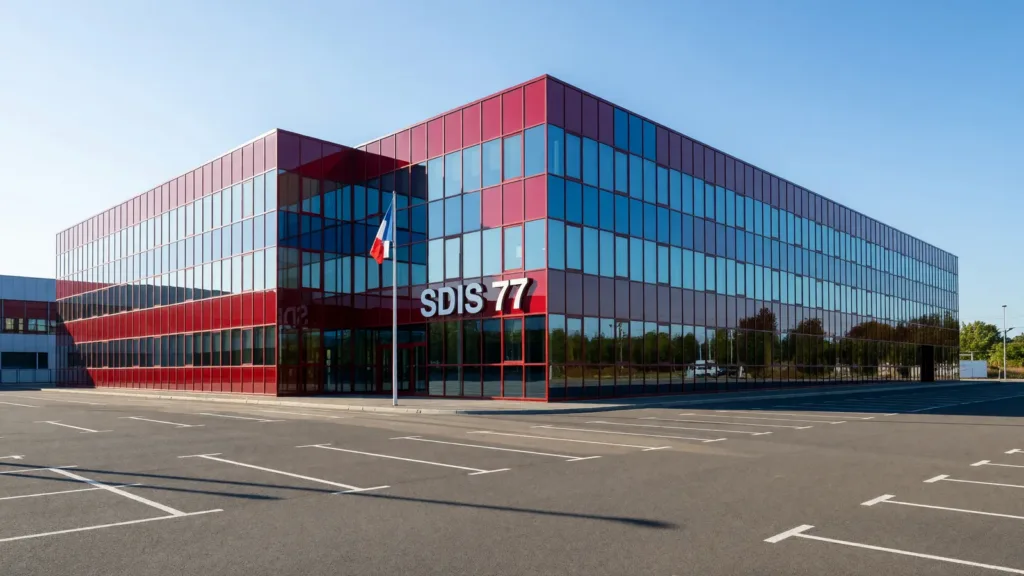 Melun : Isoline Garreau préside l'installation du nouveau conseil d'administration du SDIS 77