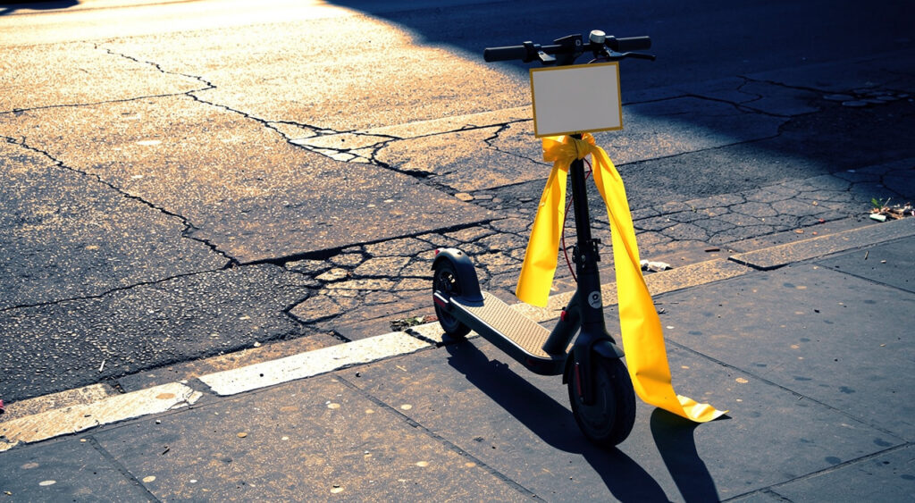 Melun : trottinette contrôlée au feu rouge, conducteur positif aux stupéfiants et non assuré