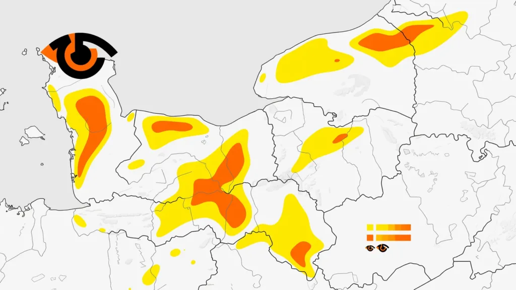 Météo : double vigilance jaune orages et canicule ce samedi dans la Manche
