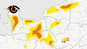 Météo : double vigilance jaune orages et canicule ce samedi dans la Manche