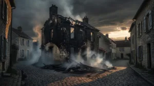 Métropole de Lyon : maison ravagée par un incendie à Saint-Cyr-au-Mont-d&rsquo;Or, huit personnes relogées