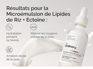 Microémulsion de Lipides de Riz + Ectoïne
