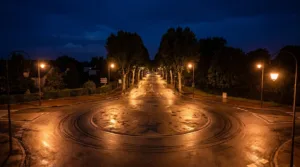 Montauban : délit de fuite après une collision dans un giratoire, le père tente de couvrir son fils