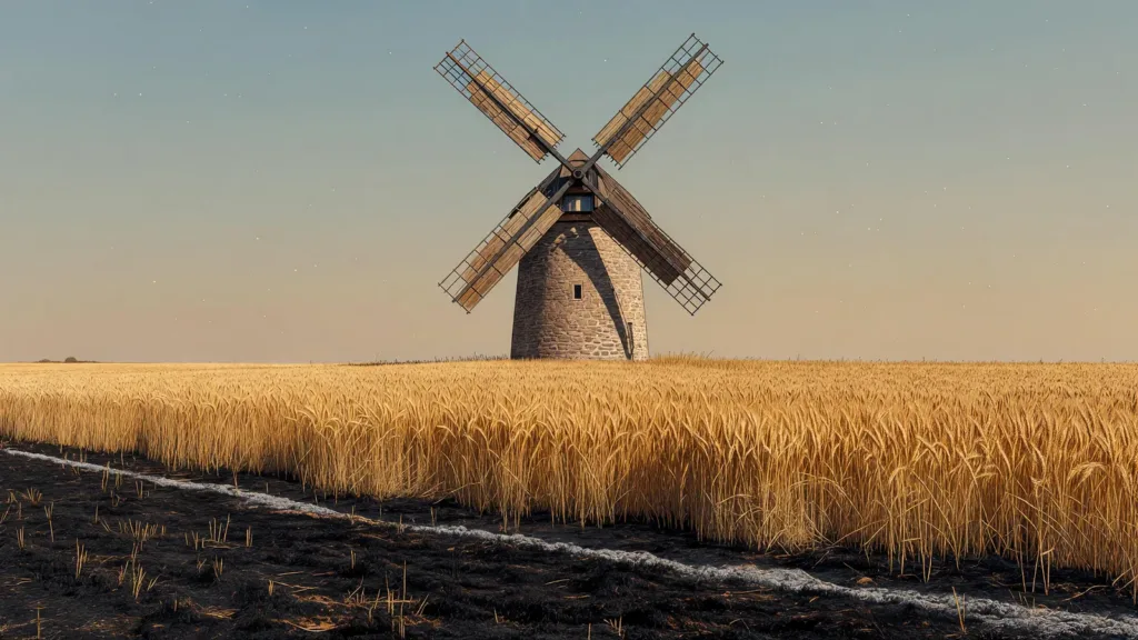Montbazin : incendie de champ de blé maîtrisé au moulin de Juffret