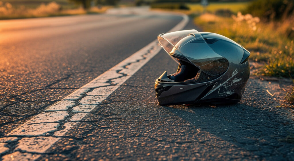 Montescot : collision frontale voiture-moto sur la D8, motard de 64 ans blessé