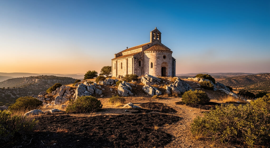 Montolieu (Aude) : 3000 m² de végétation brûlés près de la Chapelle Saint-Roch, feu maîtrisé