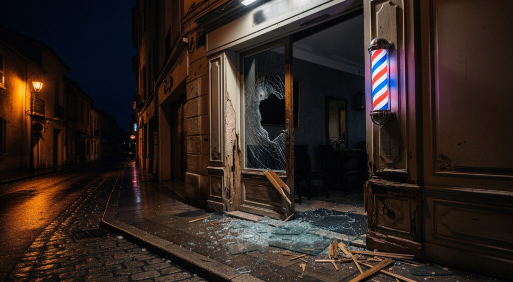 Montpellier : ivre, il fracasse un barber shop et tente d'agresser un automobiliste