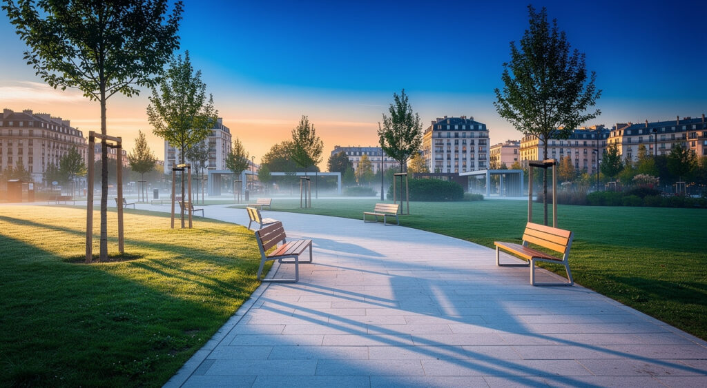 Montrouge : le Parc Schuman agrandi inauguré avec un soutien de 2,5 M€ du Département