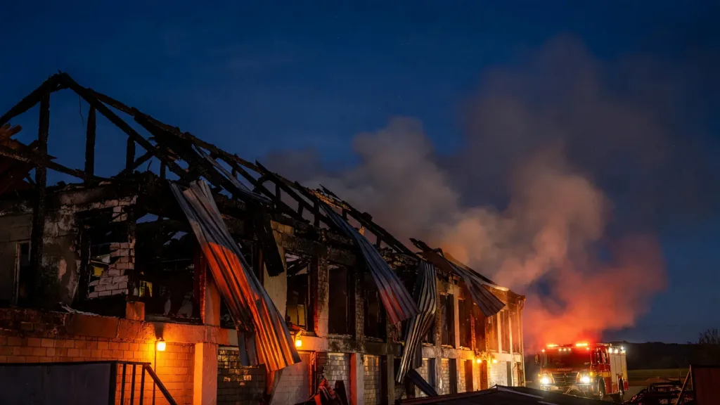 Moselle : un incendie ravage la toiture de l'école de Jouy-aux-Arches