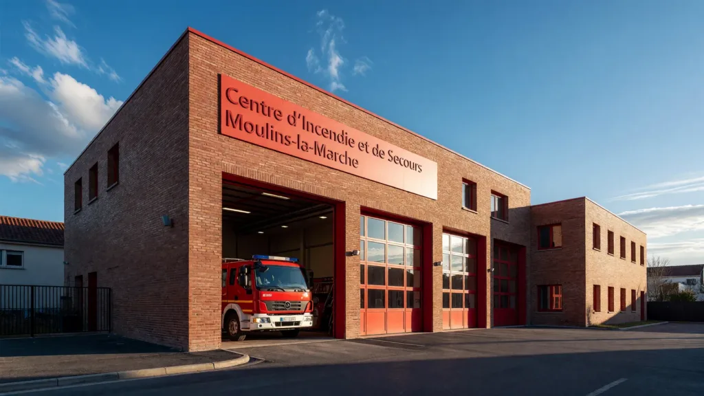 Moulins-la-Marche : l’adjudant-chef Christophe Chevalier prend le commandement du centre de secours