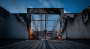 Nanterre : un véhicule volé percuté et incendié devant la prison, enquête ouverte