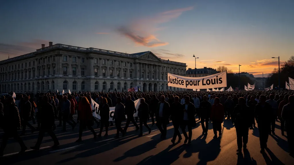 Narbonne : plus de 1 000 manifestants défilent pour « Justice pour Louis »