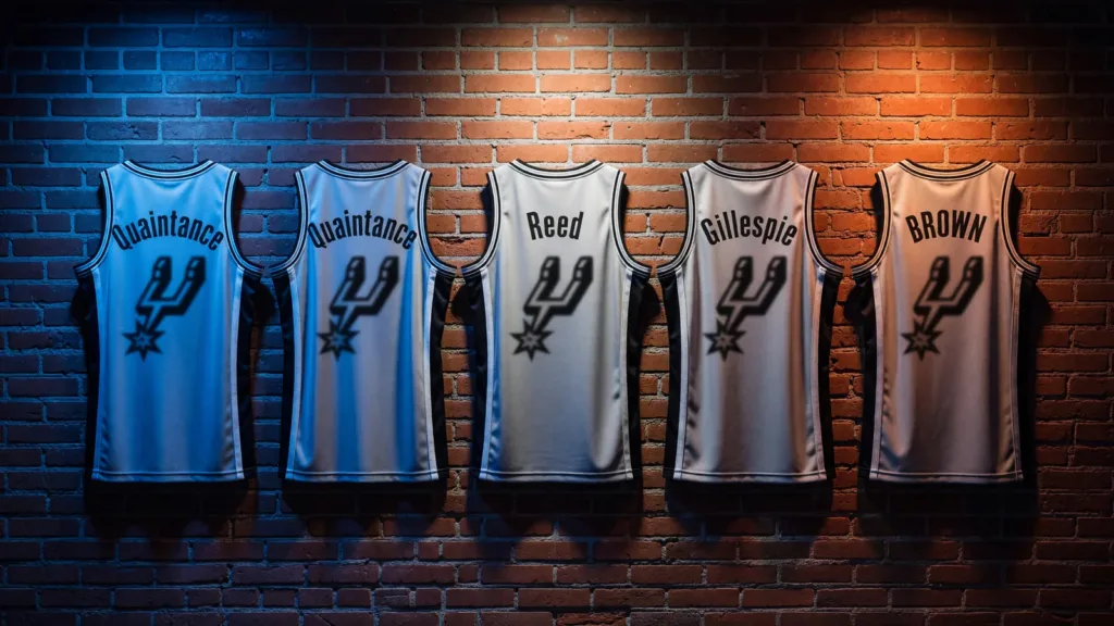 NBA : les quatre rookies des Spurs officiellement présentés au Texas