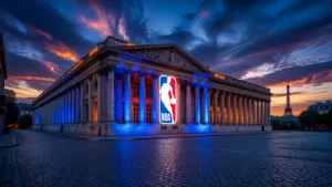 NBA Summer House : Paris accueille un festival de basket et musique au Palais Brongniart