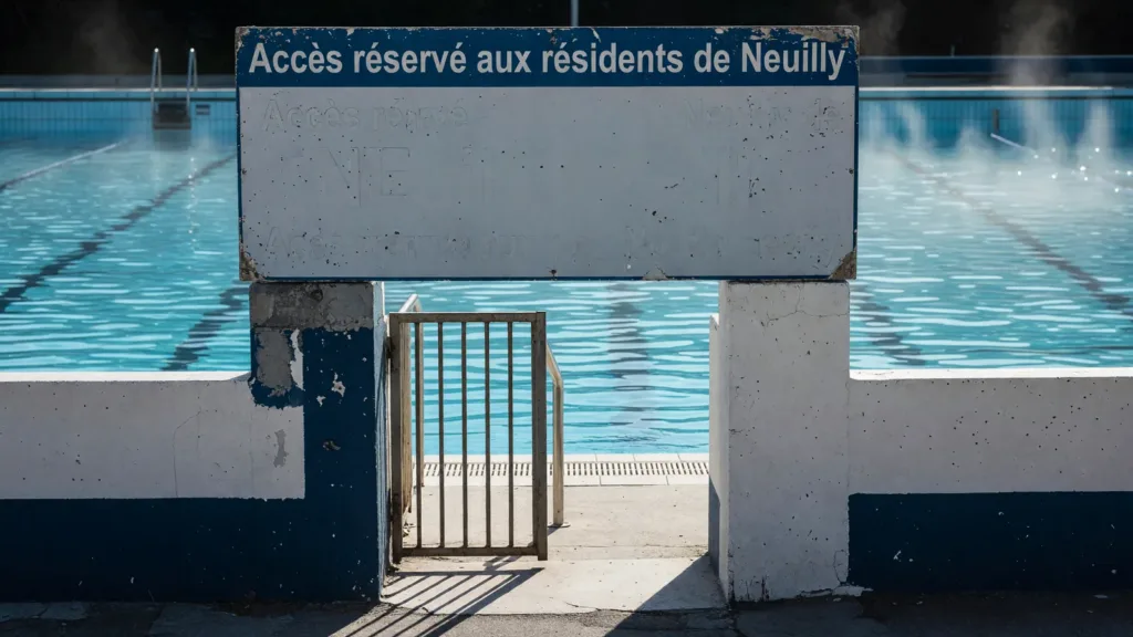 Neuilly-sur-Seine : la piscine municipale interdite aux non-résidents, la polémique enfle