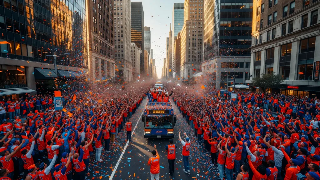 New York célèbre ses Knicks : une parade historique après 53 ans d'attente
